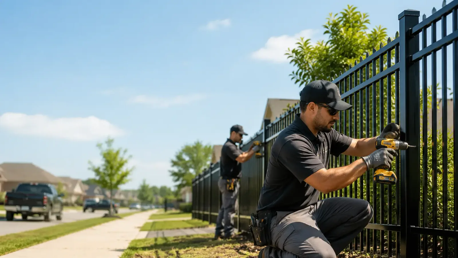 Metal Fence Installation in Clinton, AR